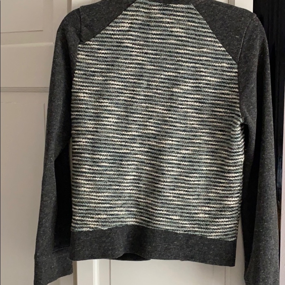 Lucky Brand women’s Bomber grey & blue jacket. - Picture 4 of 6